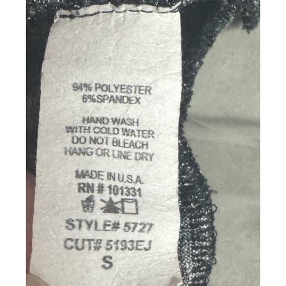 Whimsigoth Vtg Y2K Charlotte Russe Sz S Top Witchy Vamp Moody Mini Dress Stretch - Picture 6 of 6